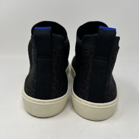 Rothy’s The Chelsea Espresso Spot Boots Sneakers Slip Pull On Women’s Size 7 - Picture 9 of 11